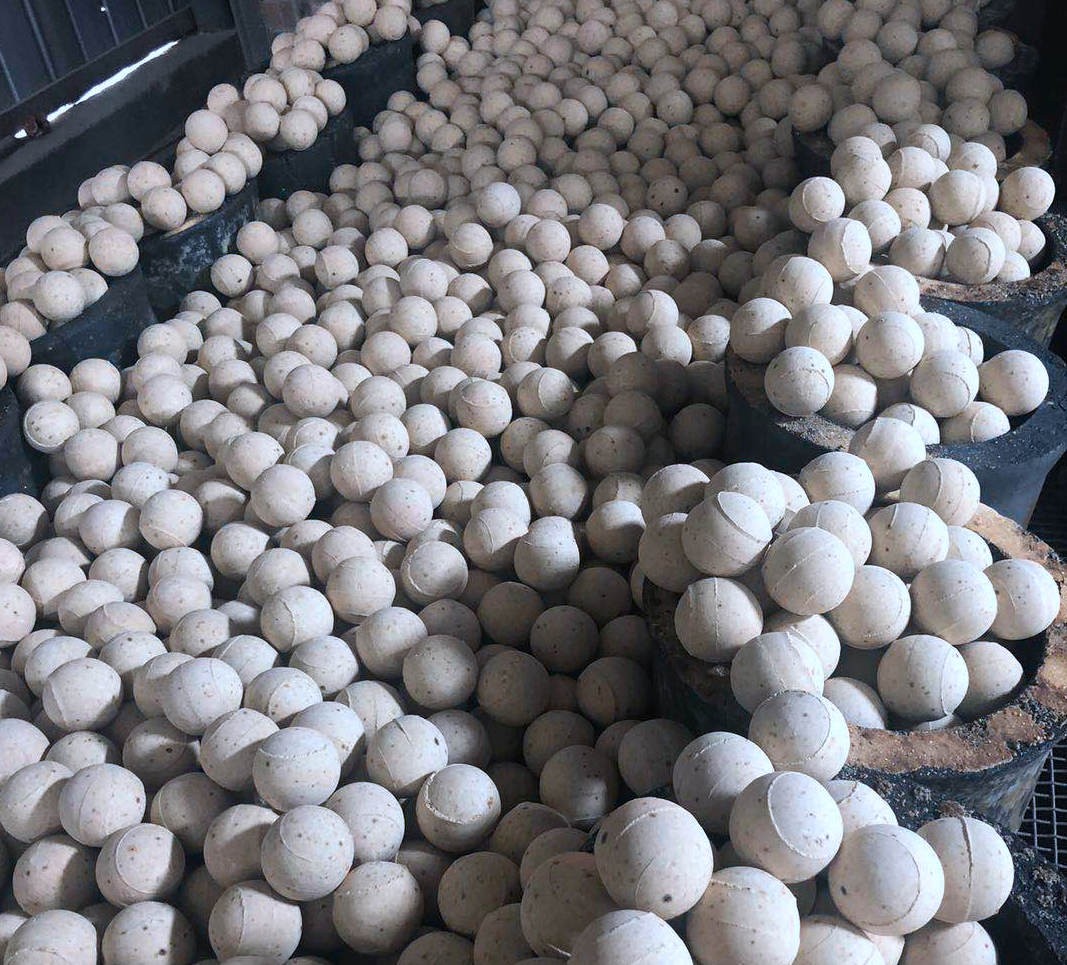 球式热风炉更换风暴球使用滚筒筛分设备的好处